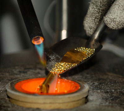 The annealing of gold